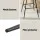Artiss Set of 4 Black Bar Stools, 67cm Seat Height, Diamond PU Leather, Sturdy Metal Frame, Anti-Slip Protectors