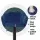 Artiss Nessah Bar Stools, Velvet Upholstery, 4-Pack, Blue, Adjustable Height, 360° Swivel, Elegant Clam Shell Design