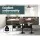 Artiss Rushal 2x Bar Stools - Vintage Leather, Adjustable Gas Lift, 360° Swivel, Elegant Diamond Design, Brown
