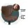 Artiss Frawley Bar Stools - Vintage Brown PU Leather, Swivel Gas Lift, Adjustable Height, 360° Rotatable, Set of 2