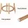 Artiss Apri Bar Stool, Rattan Seat, Beech Wood Frame, 65cm Height, Pine Color, 150kg Capacity, Easy Assembly