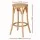 Artiss Apri Bar Stools Set of 3, 65cm Rattan Kitchen Dining Chairs with Footrests, Pine