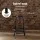 Artiss Industrial Bar Table and Stools Set - Elm Wood Top, Steel Frame, Adjustable Height, 360° Swivel, 1-Year Warranty