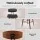 Artiss Industrial Bar Table Set: MDF Top, Solid Wood Stools, PU Leather Seats, 100x40x103cm, for Dining & Kitchen Spaces