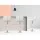 Artiss 4x Bar Stools - White Leather, Chrome Gas Lift, 360° Swivel, Adjustable Height 87-109cm, Modern Design
