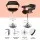 Artiss 4x Bar Stools Gas Lift with Armrest, PU Leather Padded Seat, Chrome Base, Black, Adjustable Height 90-110cm