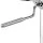 Artiss Selina Bar Stool - White PU Leather, Wooden Seat, Chrome Base, Adjustable Height 90-110cm, Swivel, TUV Certified
