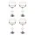 4x Artiss Bar Stools Gas Lift Height Adjustable White PU Leather with Armrest, Wooden Seat, Chrome Base, 88-109cm