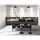 Artiss Selina Bar Stools Set of 3 90–110cm Adjustable Swivel Black