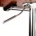 Artiss Bar Stools, PU Leather, 51x45x96-117cm, Black/Wood, Elegant Design, Comfortable Seating, Chrome Finish