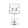 Artiss 2x Bar Stools - White PU Leather, Chrome Gas Lift, Wooden Seat, 130kg Capacity, Easy Assembly, 1-Year Warranty