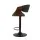Artiss Bar Stools, PU Leather, Adjustable Height, Black, 60-83cm, Contemporary Design, Set of 2 w/ Armrests