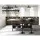 Artiss Ambrus Bar Stools Set of 3 Black PU Leather Gas Lift Swivel Kitchen Counter Chairs Adjustable Height