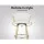 Artiss Ricardo Bar Stools - Bentwood, PU Leather, 360° Swivel, 66cm Seat Height, Set of 2, White, 150kg Capacity