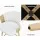 Artiss Ricardo Bar Stools - Bentwood, PU Leather, 360° Swivel, 66cm Seat Height, Set of 2, White, 150kg Capacity