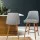 Artiss 2x Swivel Bar Stools - Grey Faux Linen, Wooden Plywood Frame, 65cm Seat Height, Anti-Slip Feet, 150kg Capacity