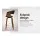 Artiss 2x Swivel Bar Stools - PU Leather Seat, Bentwood Frame, 65cm Height, Anti-Slip, 360° Rotation, Walnut Finish