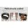 Artiss Wooden Bar Stools Set of 3 65cm Black PU Leather Swivel Kitchen Island Dining Chairs with Armrests