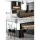 Artiss Set of 2 Bar Stools 68cm Black PU Leather Seat Solid Bentwood Legs Steel Footrest Diamond Backrest