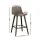 Artiss Bar Stools Set of 4, Vintage PU Leather, Solid Wood, Walnut Finish, 48.5x48.5x88cm, Stylish Home Café Seating