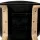 4x Artiss Bentwood Bar Stools Wooden Black 67cm Kitchen Counter Dining Chairs PP Plastic Seat Metal Footrest