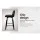 Artiss Swivel Bar Stools - Black PU Leather, Solid Plywood Frame, 360° Swivel, 92cm Height, Set of 2 with Footrest