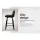 Artiss Felipe 360° Swivel Bar Stools Set of 4 - Black PU Leather, Plywood, Chrome Footrest, 87cm Height, Anti-Slip Pads