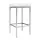 Artiss 2x Bar Stools - White PU Leather, Padded Seat, Chrome Steel Legs, 36x36x69cm, Modern Kitchen Seating, Set of 2