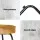 Artiss 4x Tractor Bar Stools 65cm - Vintage Elm Seat & Heavy Metallic Finish, Industrial Design, Retro Style, Black Legs