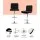 Artiss 2x Bar Stools Black PU Leather, Gas Lift, Chrome Finish, 360° Swivel, 68-81cm Adjustable Height, Chequeered Design