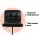 Artiss 2x Bar Stools Black PU Leather, Gas Lift, Chrome Finish, 360° Swivel, 68-81cm Adjustable Height, Chequeered Design
