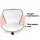 Artiss Set of 4 White Bar Stools Gas Lift Swivel PU Leather Seat Adjustable Height Chrome Steel Base Modern
