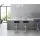 Artiss Sena 2x Bar Stools Black - Adjustable PU Leather Chairs with 360° Swivel, Gas Lift, Chrome Finish, 56-77cm Height