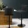 Artiss 2x Bar Stools Black - Gas Lift, Faux-Linen Fabric, High Density Foam, 360° Swivel, Adjustable Height, Set of 2