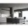 Artiss 4x Black Bar Stools Set - Gas Lift, 360° Swivel, Faux-Linen, High-Density Foam, Adjustable Height 88-108cm