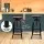 Artiss Adjustable Bar Stool - Elm Wood Seat, Steel Frame, Swivel Design, 70-90cm, Industrial Style, Anti-Slip Base