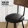 Artiss Set of 4 Industrial Bar Stools, 72cm Black Steel Frame, Upholstered Seat, Anti-Scratch, Easy Assembly