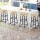 Artiss 4x Bar Stools Metal Gold Navy - Stylish Two-Tone Design, Sturdy 120kg Capacity, 76cm Seat Height, Easy Assembly