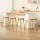 Artiss 4x Bamboo Rattan Bar Stools Counter Height 67cm PVC Rattan Seat Gold Footrest Durable Design Comfortable