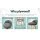 Artiss Dalvey 4x Bar Stools Grey Linen Upholstered, Padded Seat, Wooden Frame, 69cm, Rope Footrest, 360° Swivel
