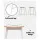 Artiss 2x Bar Stools, Pinewood Legs, 64cm Seat Height, Pine & White, Stylish & Durable Design, 150kg Capacity
