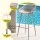 Gardeon Outdoor Bar Stools Set of 2 Coffee Polypropylene Seats Adjustable Feet