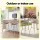 Gardeon Outdoor Bar Stools Set of 2 Coffee Polypropylene Seats Adjustable Feet