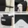 Artiss Water-Resistant Recliner Chair Cover, Black, Microfibre, 1-Seater, Easy Install, Diamond-Quilted Design