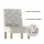 Artiss Bar Stools Set of 2, Linen Upholstered, Beige, 103cm High, Elegant Tufted Design with Nail-Head Trim