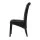Artiss Danson Dining Chairs Set of 2 - Black PU Leather, Foam Padding, Pinewood Frame, Anti-Slip, Easy Assembly