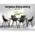 Artiss Dining Chairs Set of 2, Black PU Leather, Steel Legs, Cushioned Back, 53x46x86cm, 150kg Capacity, Modern Design