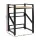 Artiss Over Washing Machine Rack 75cm Black Heavy Duty 200kg Adjustable Shelves Vibration Resistant 3-Tier