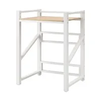 Artiss Over Washing Machine Rack 75cm White Adjustable 3 Shelves 200kg Heavy Duty Storage Shelf for Bathroom