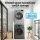 Artiss Over Washing Machine Rack 75cm White Adjustable 3 Shelves 200kg Heavy Duty Storage Shelf for Bathroom